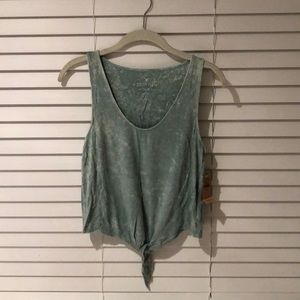American Eagle Tied Crop NWT - Medium